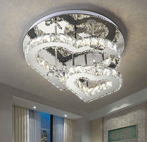 Crystal LED Ceiling Lamp Modern Dining Room Lighting Bedroom Ceiling Light