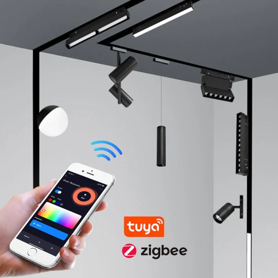Wholesale Hanging Pendant Light Magnetic Kitchen Dining Room Bedroom Minimalist LED Modern Track Lamp