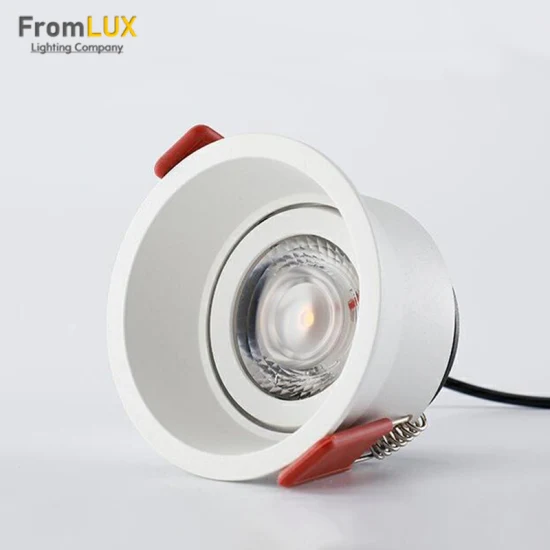 Adjustable Ceiling Recessed 6W/7W/10W/15W LED Downlight Fixture Deep Anti