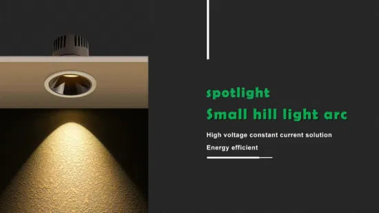 Adjustable Ceiling Recessed 10W LED Downlight Deep Anti